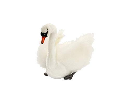 Hansa Swan Plush, White