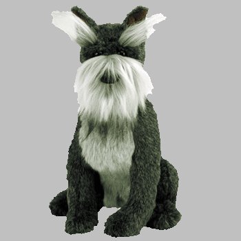 TY Classic Plush - MAX the Schnauzer Dog