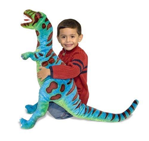 Melissa & Doug Giant T-Rex Dinosaur - Lifelike Stuffed Animal (over 2 feet tall)