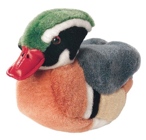 Wood Duck - Audubon Plush Bird (Authentic Bird Sound)