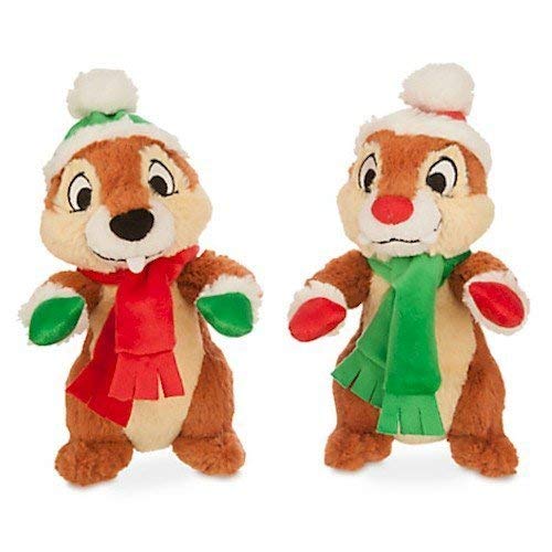 Disney Chip 'n Dale Holiday Plush Set - Small - 8''