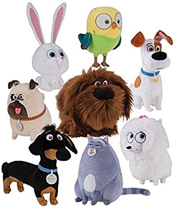 The Secret Life of Pets Movie Collectible Complete Plush Buddy Set