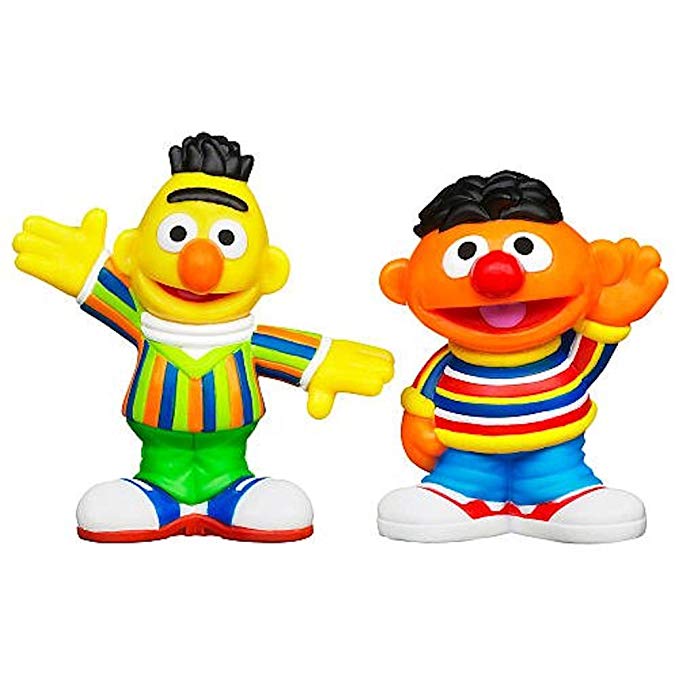 Sesame Street Bert & Ernie 2 Pack Figure Set