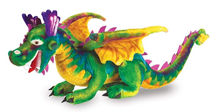 Melissa & Doug Giant Dragon Stuffed Animal (over 3 feet long)