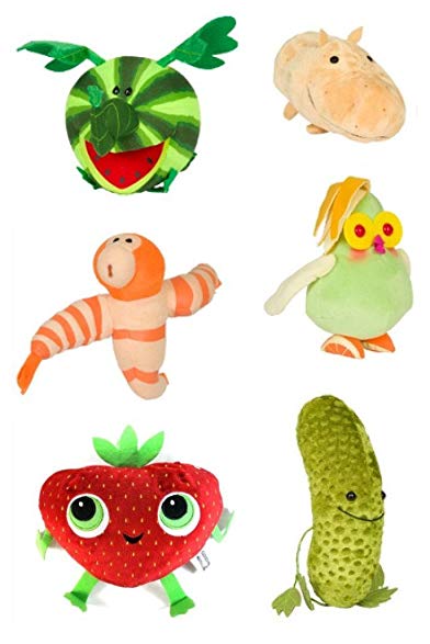 Cloudy with a Chance of Meatballs 2 Six Pieces Plush Set by KellyToy