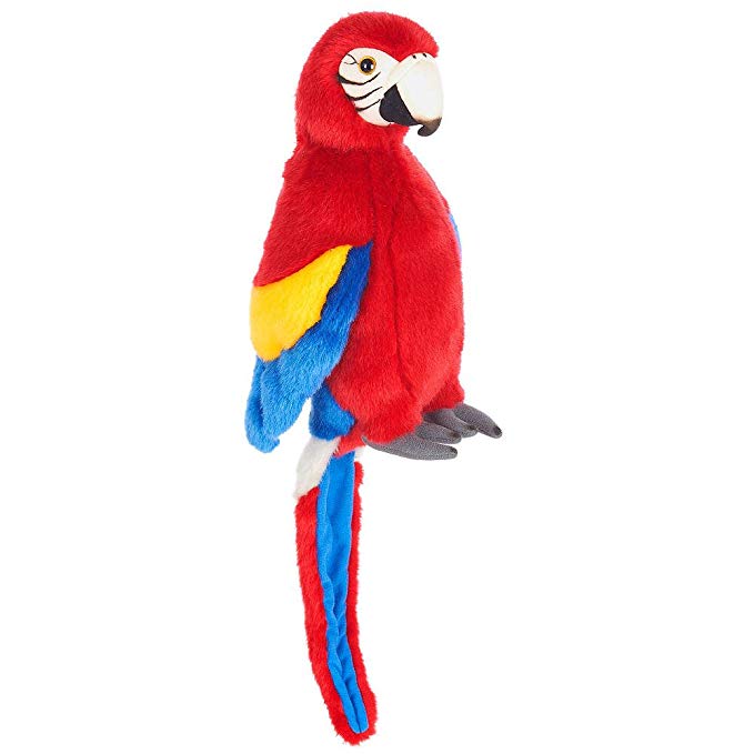 FAO Schwarz 13 inch Parrot - Red