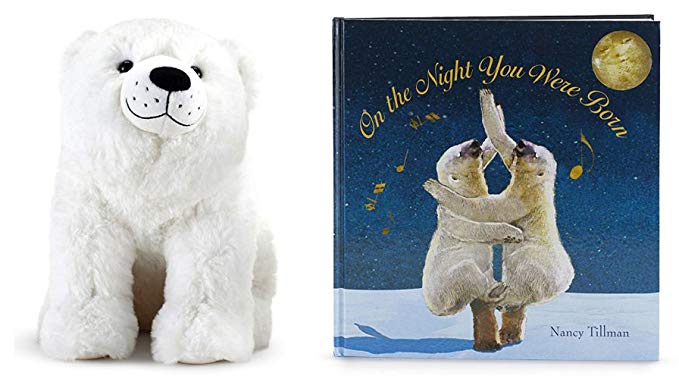 Kohls Cares On the Night You Were Born Book & Plush Bear Set