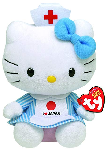 Hello Kitty I Love Japan Beanie Baby