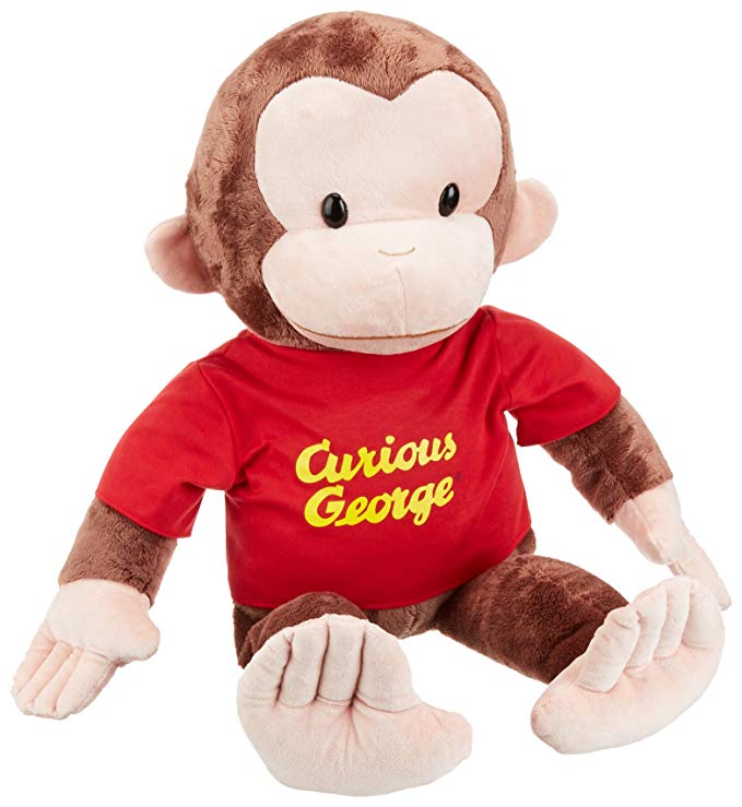 Gund Curious George Stuffed Animal, 26 inches