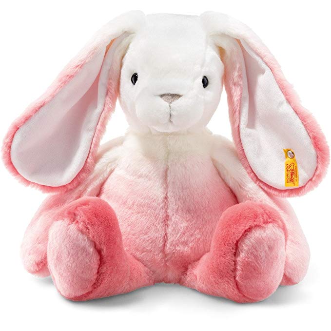 Steiff 080524 Starlet Bunny Plush Animal Toy, Pink