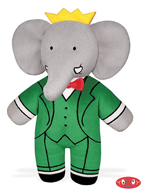 Yottoy Babar 9.25 Bean-Filled Soft Toy