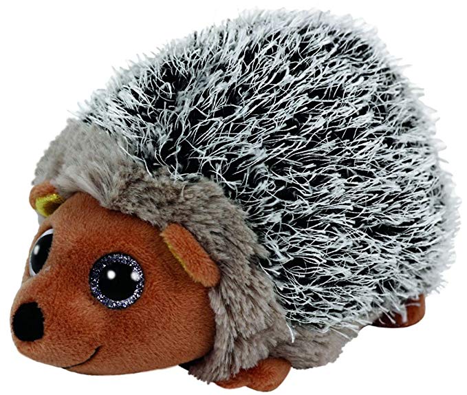 Ty Beanie Babies Spike The Brown Hedgehog Plush