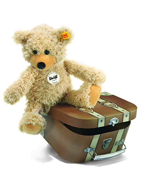 Steiff Charly Dangling Teddy Bear in Suitcase