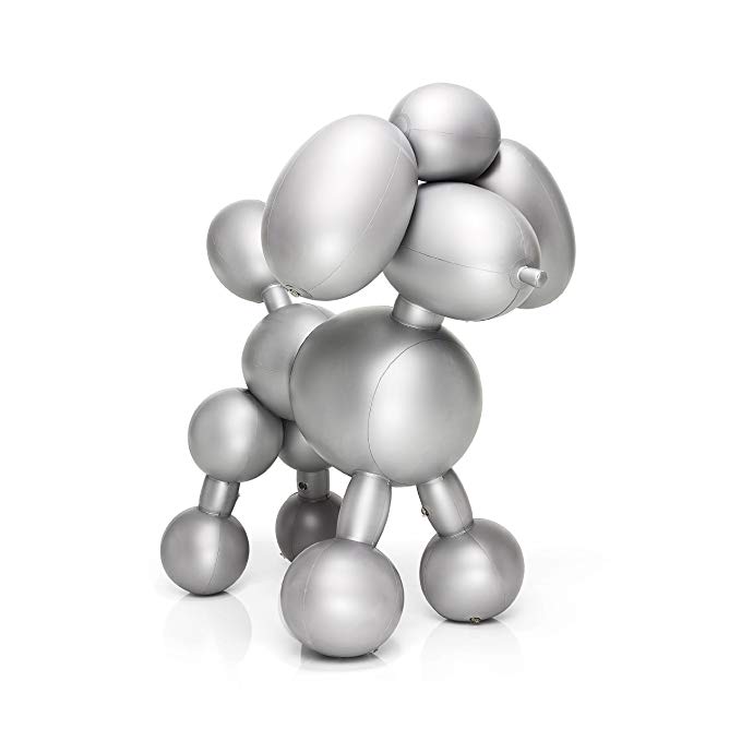 Fatboy Inflatable Poodle Dolly Decor, Silver