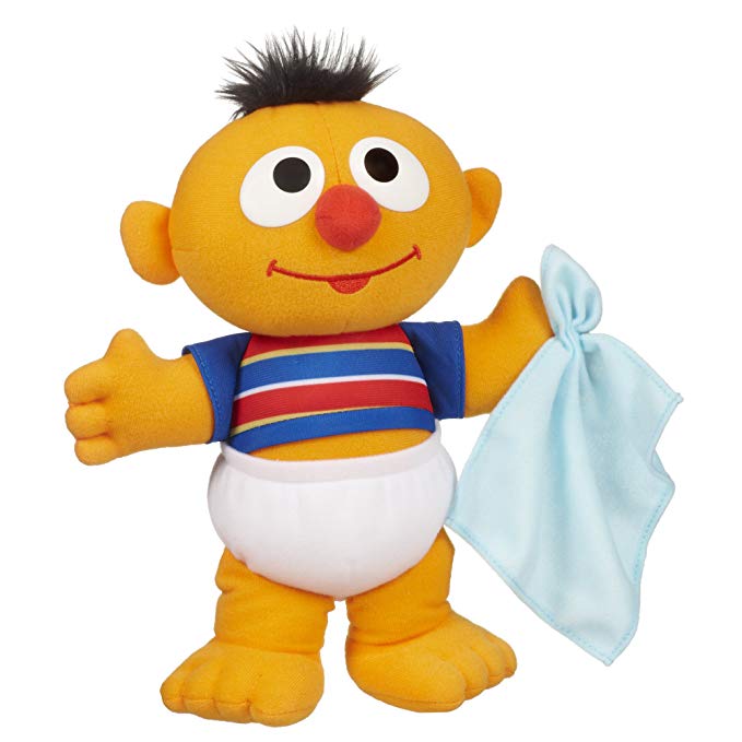 Playskool Sesame Street Baby Sniffles Ernie