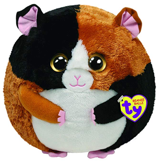 Ty Beanie Ballz Speedy The Guinea Pig Plush Soft Toy Medium