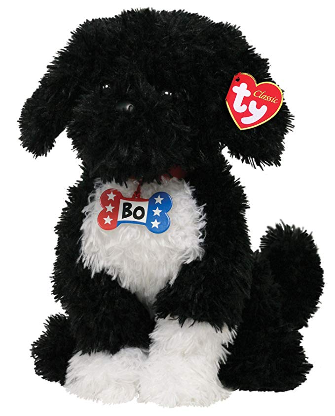 TY Classic Bo The First Dog Portuguese Water Dog