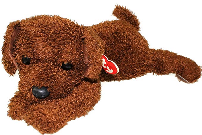 TY Classic Plush - FLOPPER the Brown Dog by Ty