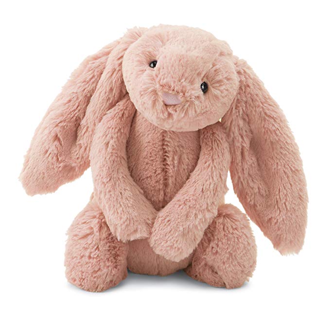 Jellycat Bashful Peach Bunny, Large, 15 inches