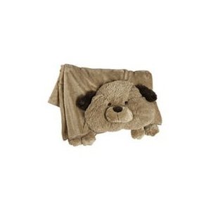 The Original My Pillow Pets Dog Blanket (Brown)