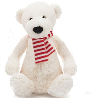 Jellycat Pax Polar Bear, Huge, 21 inches