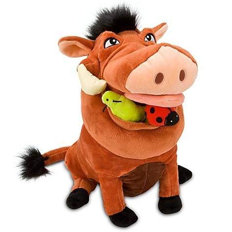 Pumba the WartHog Plush - Lion King Stuffed Animal