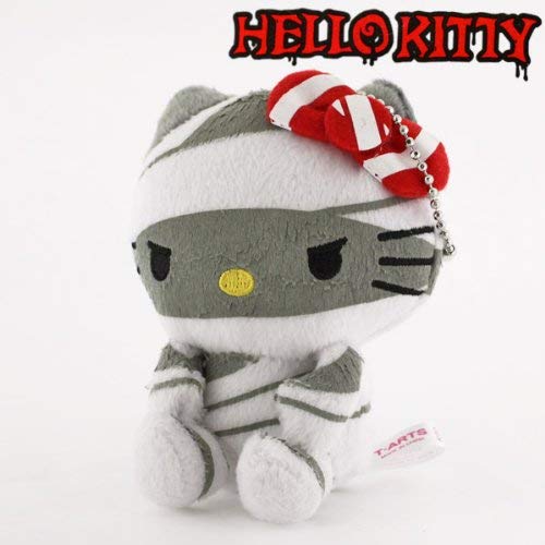 Sanrio Hello Kitty Monster Collection Plush Doll Ball Chain (Mummy)