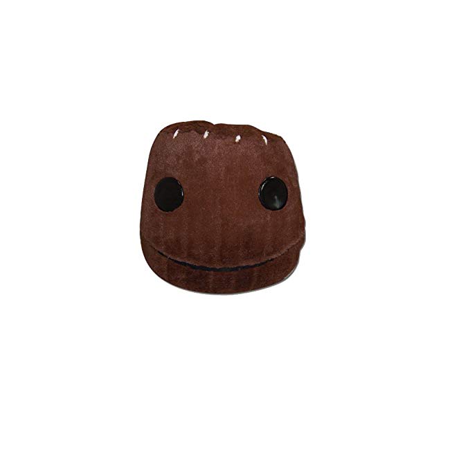 Little Big Planet Sack Boy Plush Head Pillow GE2871