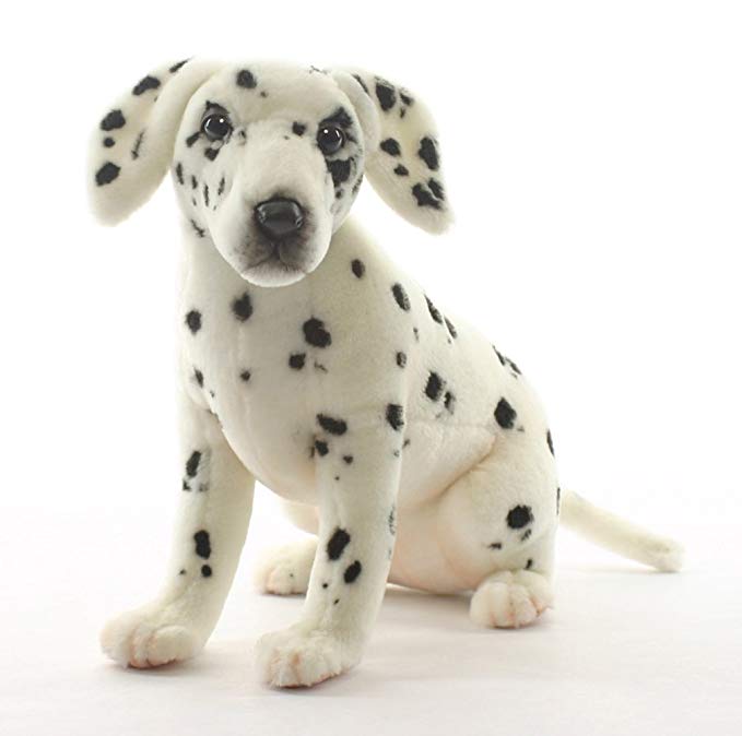 Hansa Sitting Dalmatian Puppy Plush