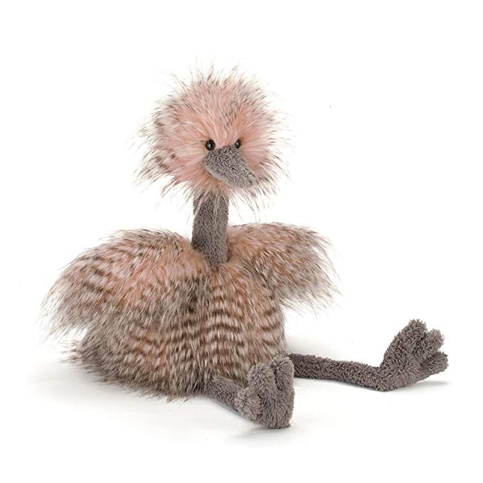 Jellycat Mad Pet Odette Ostrich, Large, 27 inches