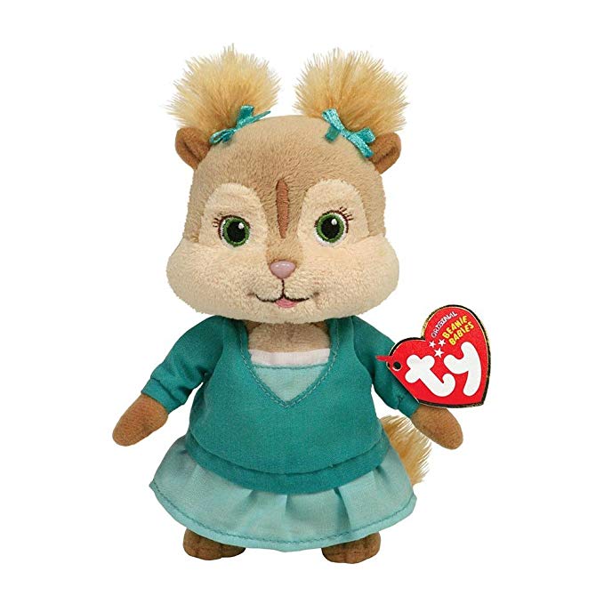 TY Beanie Baby Eleanor - Alvin and the Chipmunks