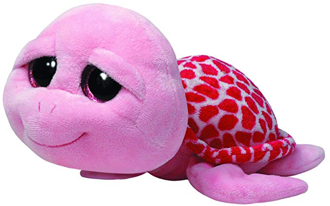 Ty Beanie Boos Shellby Pink Turtle Large Plush