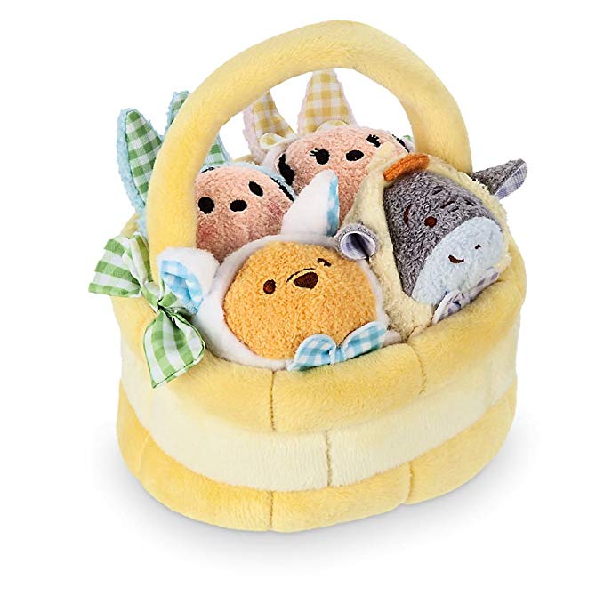 Disney ''Tsum Tsum'' Plush Mini Easter Basket Set