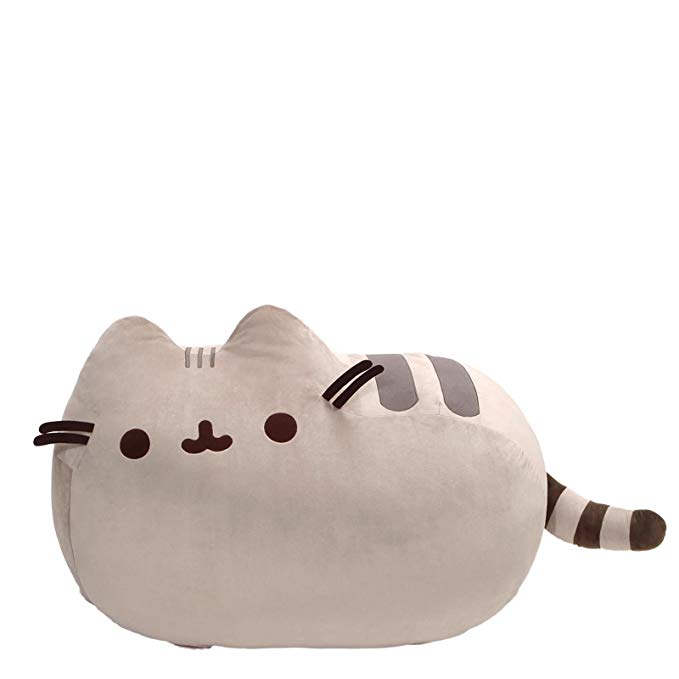 GUND Pusheen Cat Super Jumbo Plush Stuffed Animal, Gray, 41