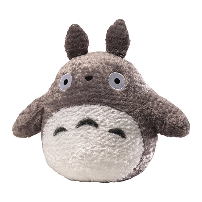 GUND Fluffy Totoro Stuffed Animal Plush in Gray, 13