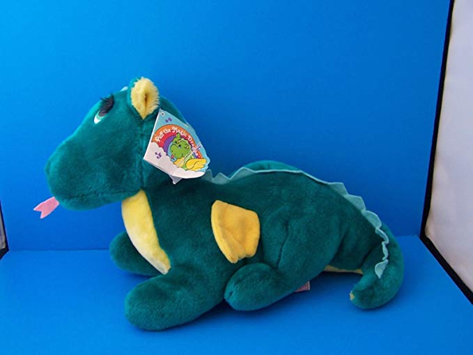 Vintage 1987 Dakin Puff the Magic Dragon Green 18