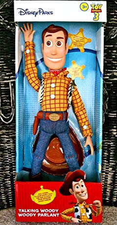 Disney Theme Park Authentic Toy Story 3 Pull String Talking Woody