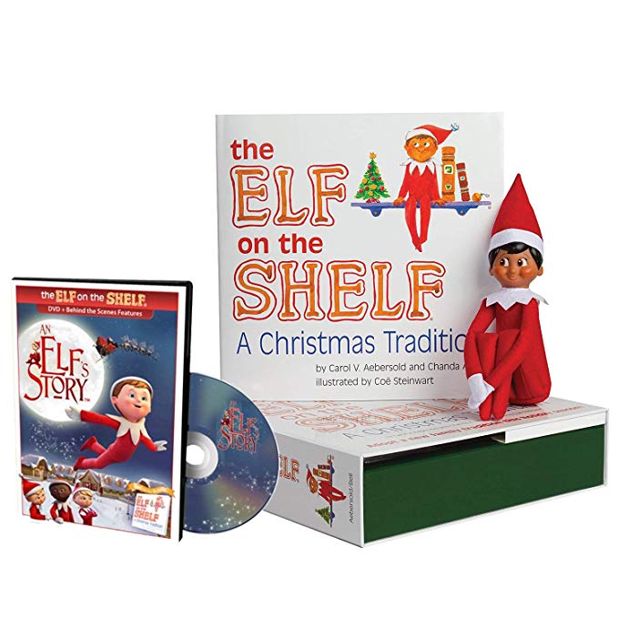 The Elf on the Shelf A Christmas Tradition Brown Eyed North Pole with An Elf Story DVD