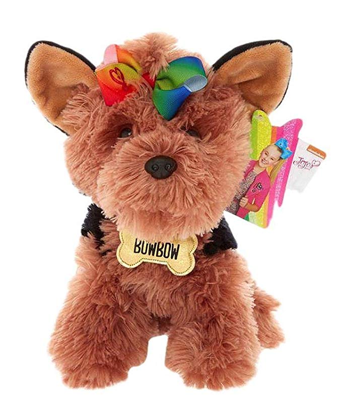 Jojo Siwa Bow Bow Dog Rainbow Bow Exclusive Plush Toy Teacup Yorkie 10