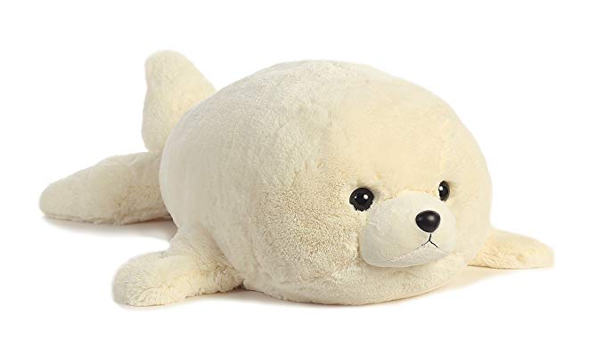 Aurora World Super Flopsie Baby Harp Seal Plush