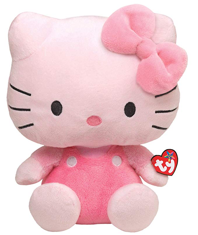 TY Beanie Buddy Hello Kitty - All Pink (Large)