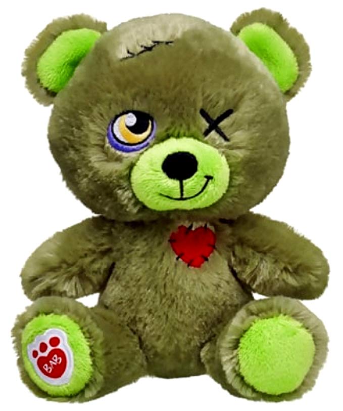 Build a Bear Zombear 7in. Buddies Halloween Zombie Themed Teddy Mini Stuffed Plush Toy Animal