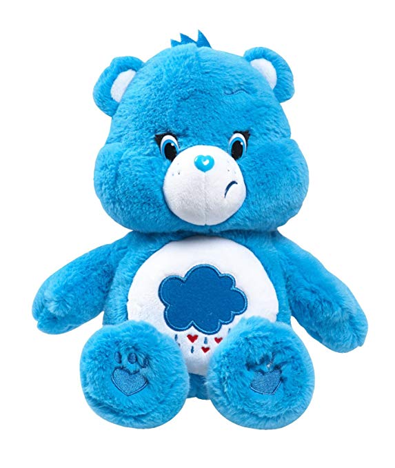 Care Bears Just Play Grumpy Medium Plush with DVD