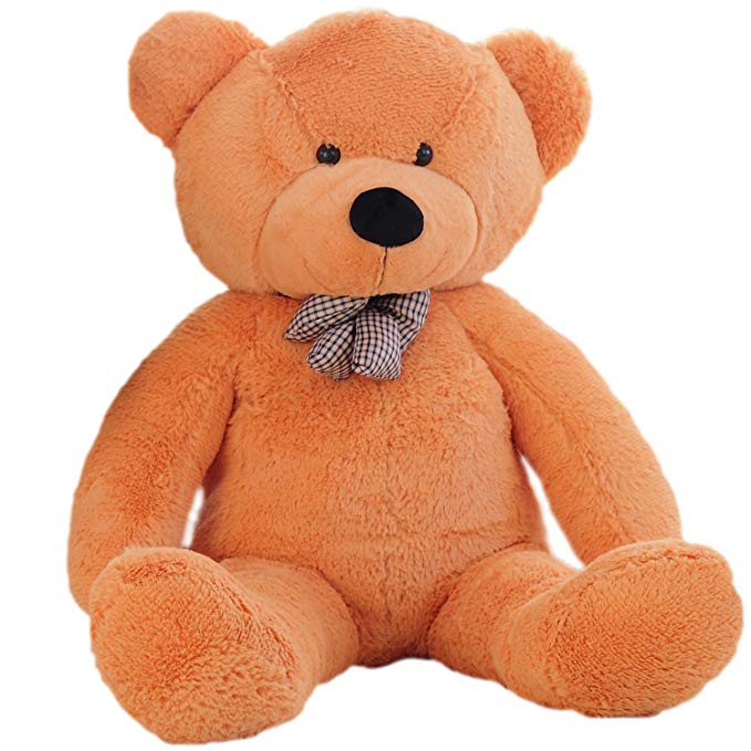 YXCSELL 6 FT 79 Inches Light Brown Super Soft Huge Plush Stuffed Animal Toys Giant Life Size Teddy Bear Doll