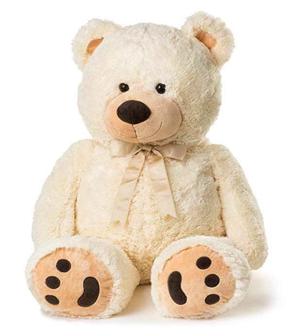 Huge Teddy Bear - Cream