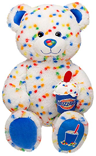 Build a Bear Workshop Candy Confetti Sprinkles Blizzard Scented DQ Dairy Queen Ice Cream Teddy Stuffed Plush Toy Animal