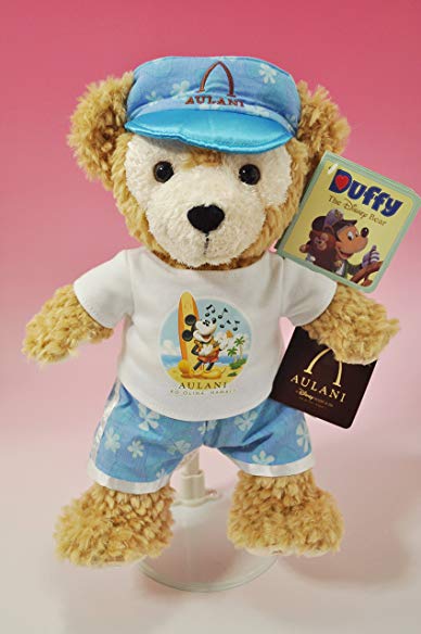 Exclusive Disney Aulani, Resort Hawaii Duffy The Bear Aloha Spirit Plush 12