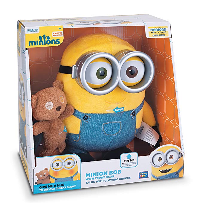 Despicable Me Minions Bob with Teddy Bear