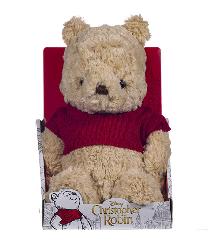 Posh Paws 37465 Christopher Robin Collection Winnie the Pooh Plush Soft Toy