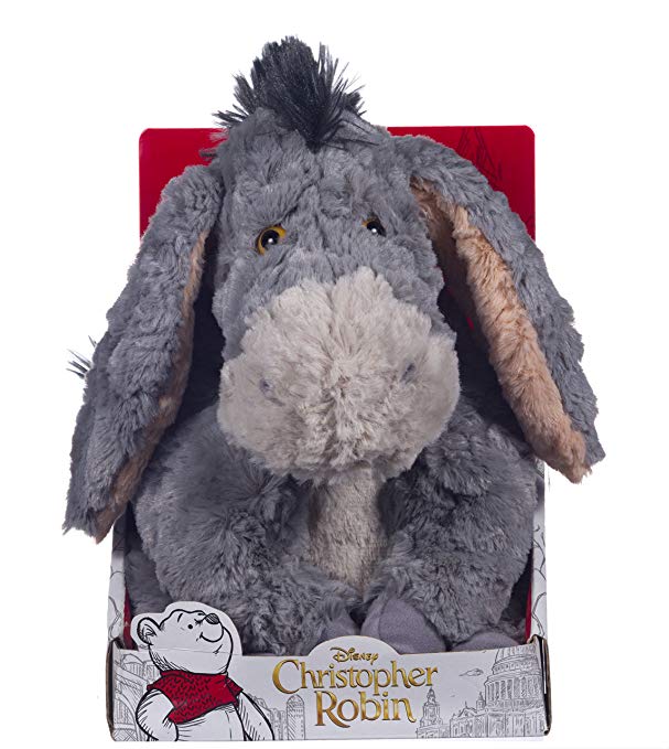 Posh Paws 37467 Christopher Robin Collection Winnie the Pooh Eeyore Soft Toy